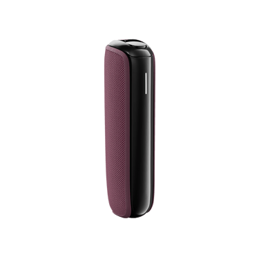 Dark Orchid Back Cover for Ploom AURA on device