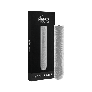 Ploom AURA Front Panel Lunar Silver Augmented Pattern pack