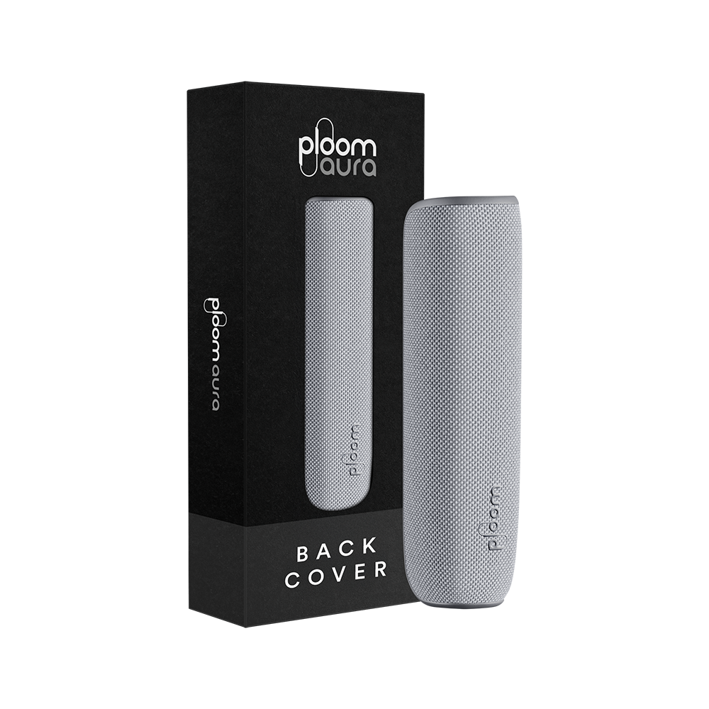 Ploom AURA Back Cover Lunar Silver pack