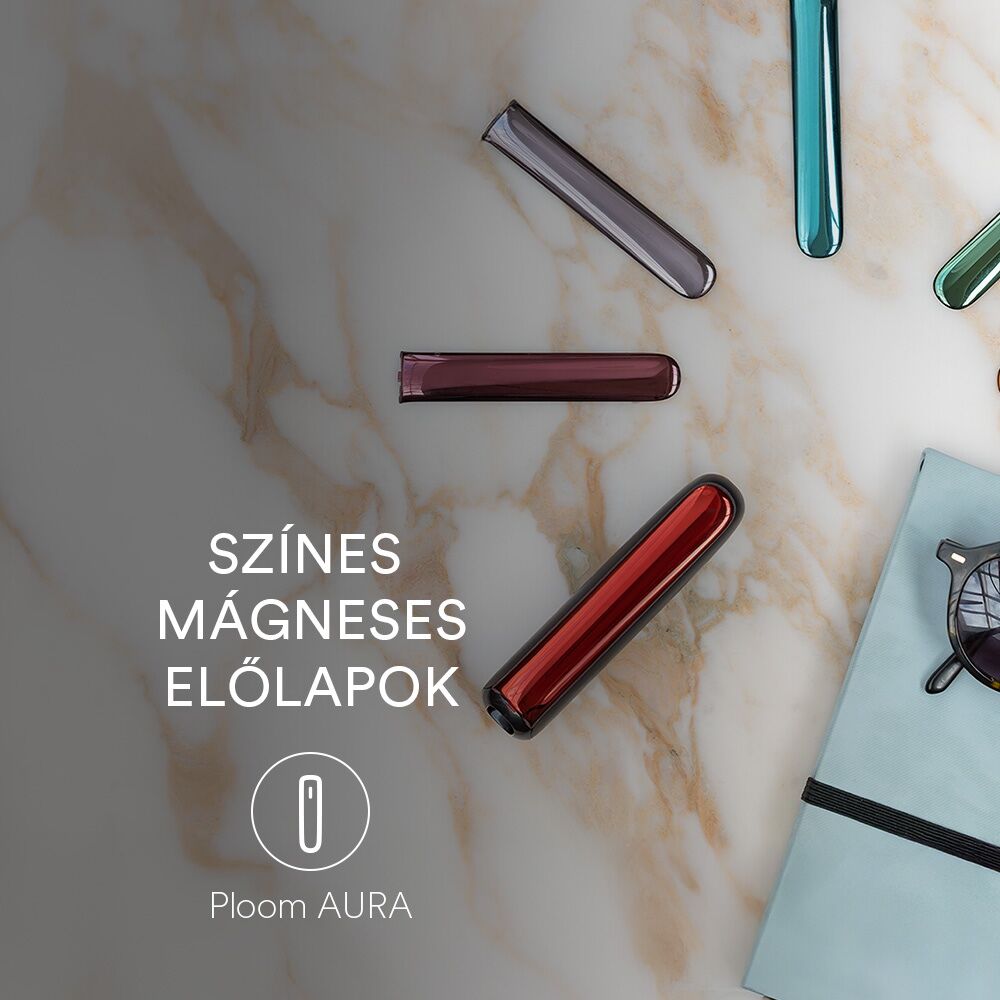 Ploom AURA előlapi panelek választéka: illeszd stílusodhoz vagy hangulatodhoz.
